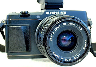Olympus E-P5, Canon FDn 28mm F2.8