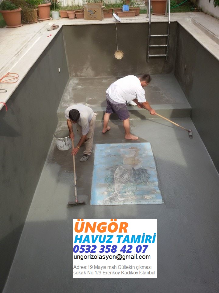 Havuz Yapimi Asamalari Cati Ustasi 0216 362 84 49