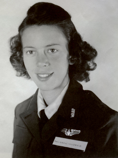 WASP Final Flight: Mildred Inks Davidson Dalrymple, 44-W-4 Nov.