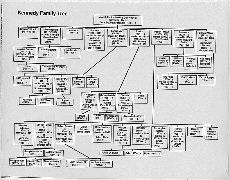 John F Kennedy Family Tree Rusefulcharts - vrogue.co
