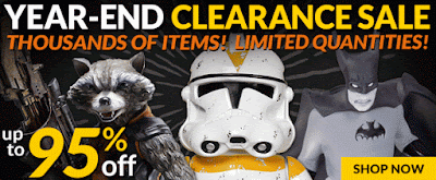 Entertainment Earth's Massive Year End Clearance Sale Is Here!