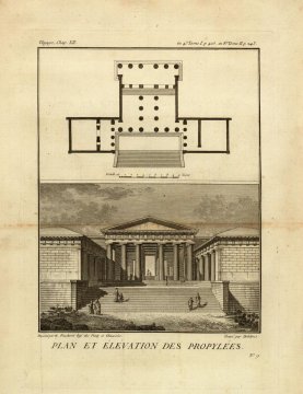CARTES GEOGRARHIQUES DE L' ANCIENNE GRECE. AU VOYAGE DU JEUNE ANACHARSIS, 1789