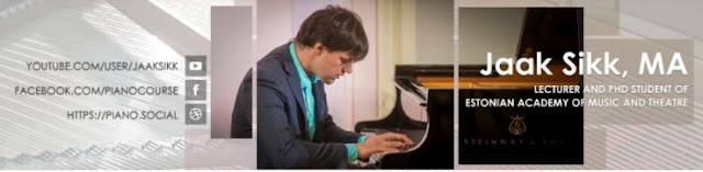 Jaak Sikk M.A. Lecturer and Phd Student of the Estonian Acedemy of Music and Theatre