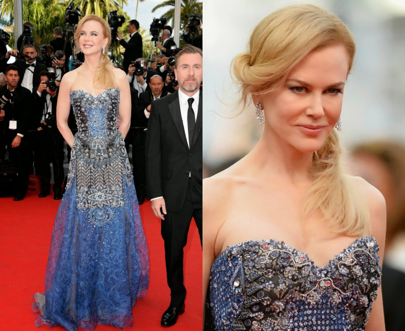 Stylefluid Trendz: Day 1:Nicole Kidman in a Armani Prive Spring 2014 gown  :Cannes 2014: Red Carpet