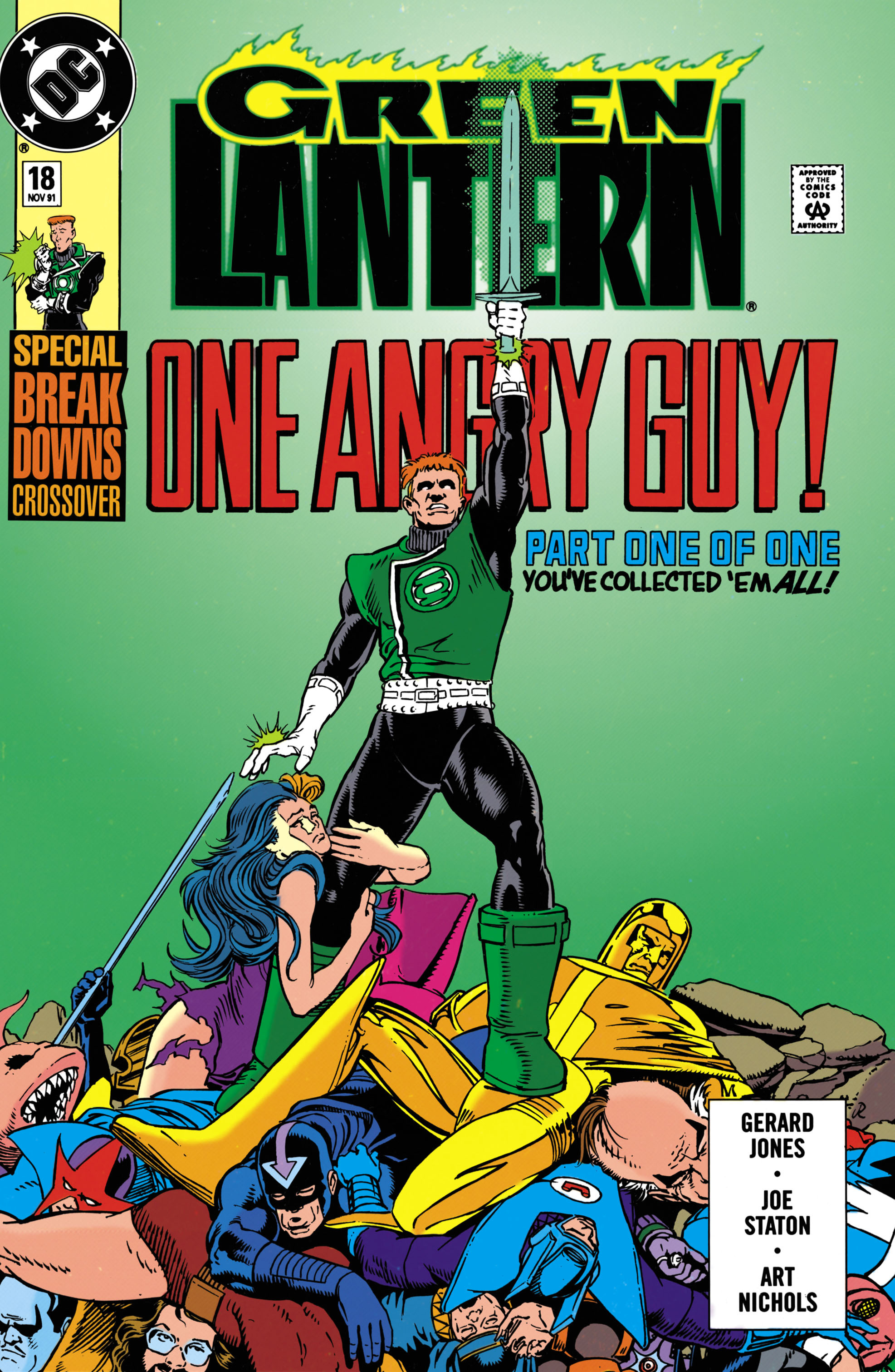 Read online Green Lantern (1990) comic -  Issue #18 - 1