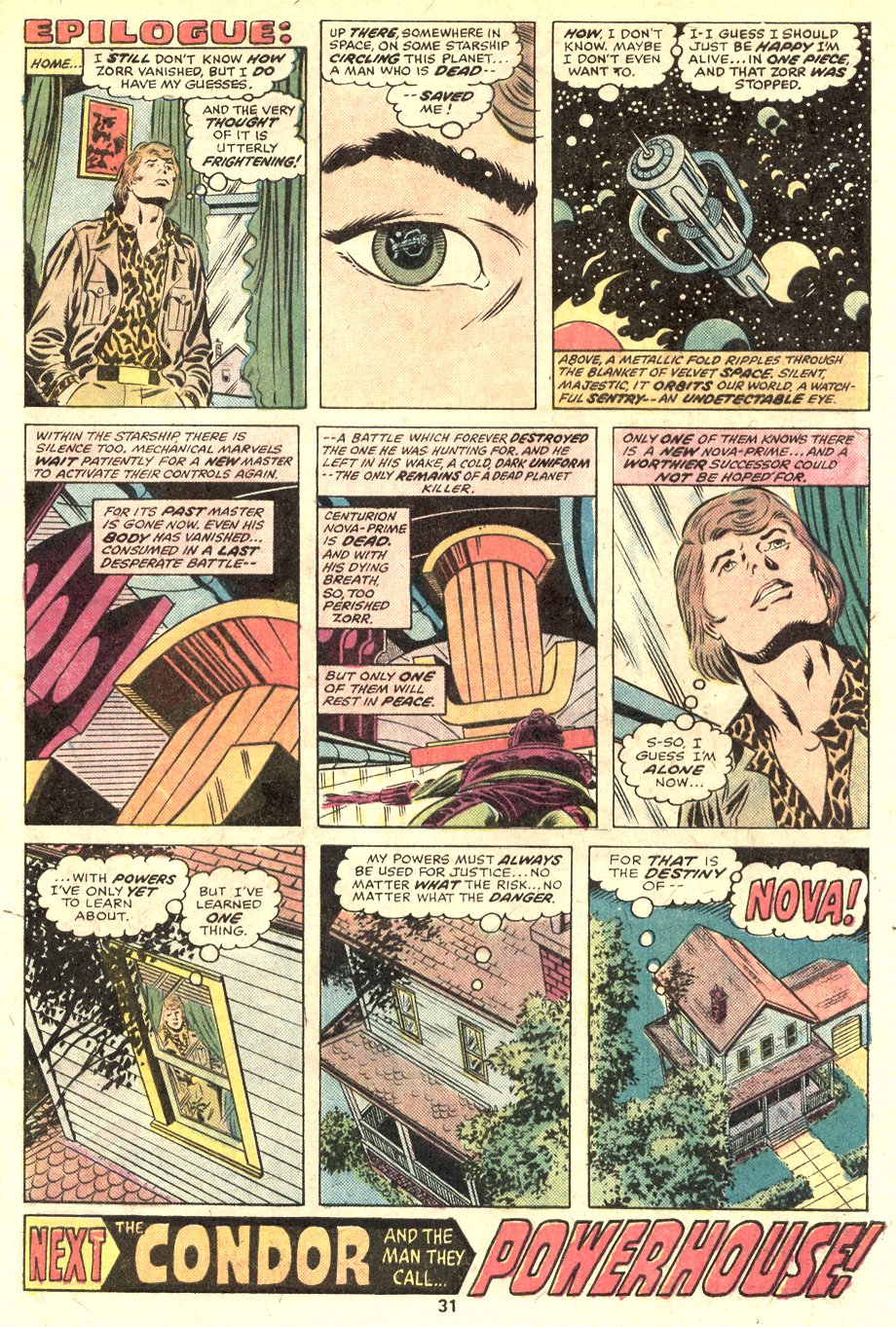 Read online Nova (1976) comic -  Issue #1 - 20