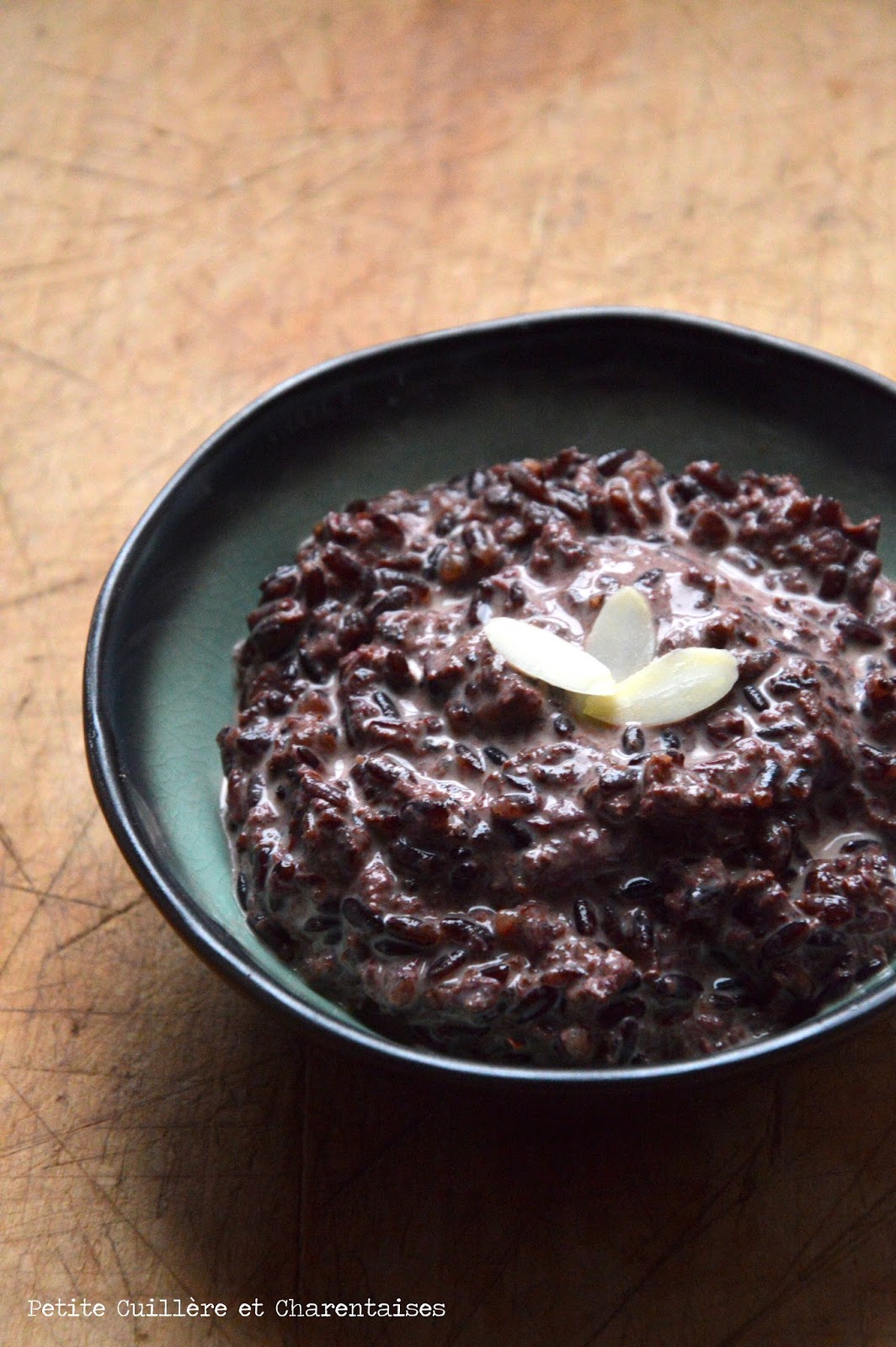 Petite Cuillère et Charentaises: Black rice pudding {Riz noir au Lait d ...