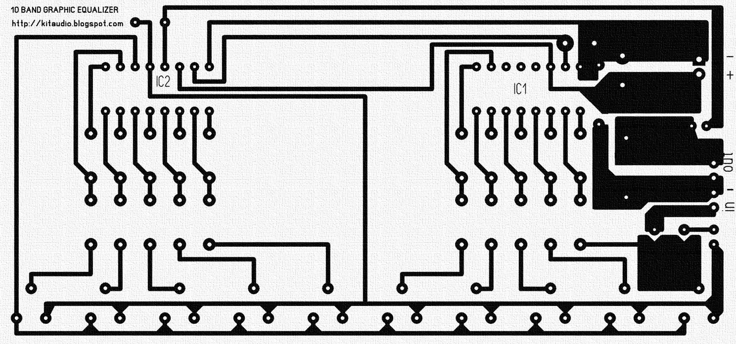 10 Band Equalizer Circuit