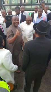 he4 More photos of GEJ and his wife after they arrived Nigeria