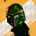 Boba Fett Deco Grunge Poster