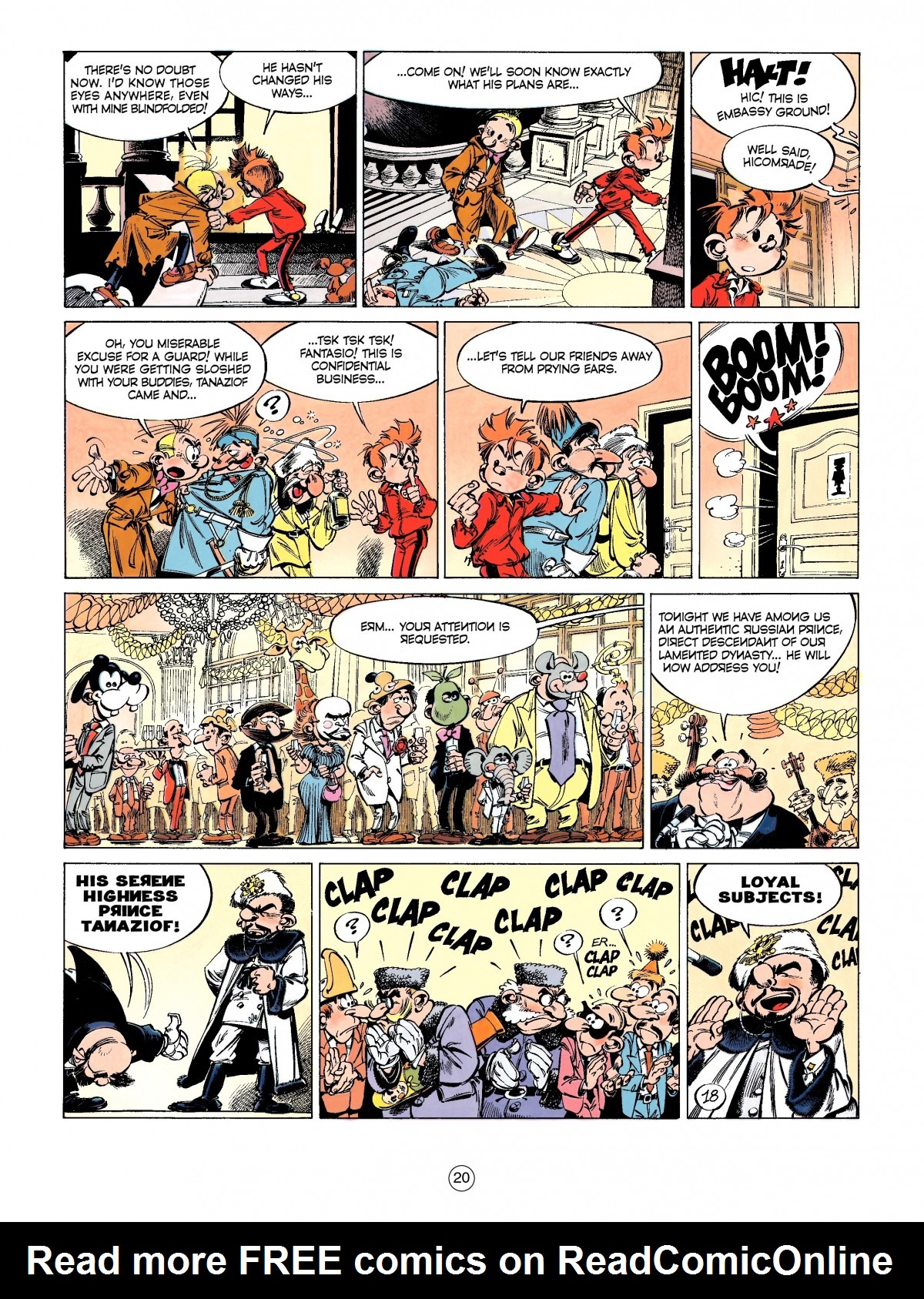 Read online Spirou & Fantasio (2009) comic -  Issue #6 - 20