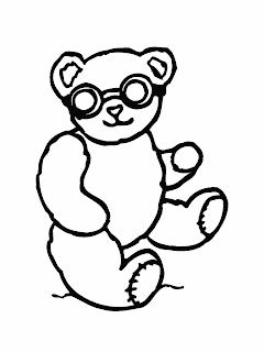 bear coloring pages, kids coloring pages