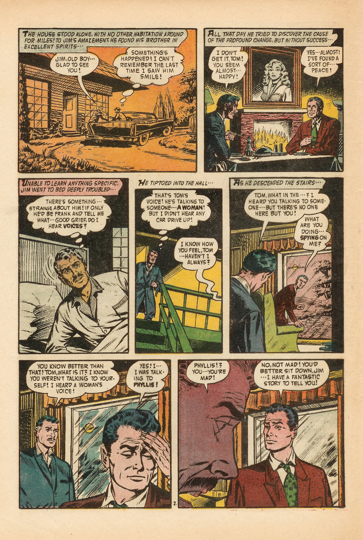 Read online Adventures Into The Unknown comic -  Issue #142 - 28