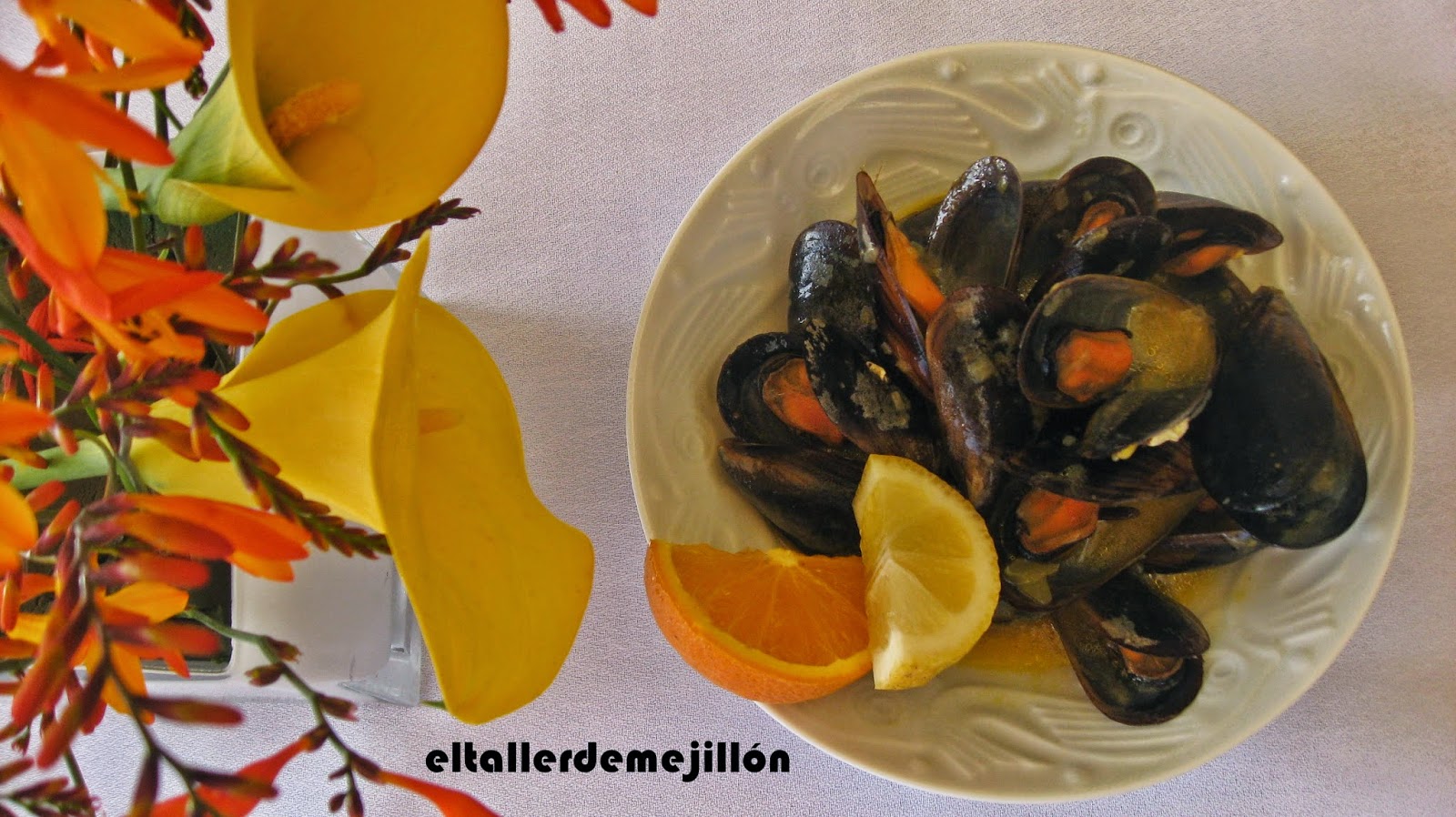 MEJILLONES EN SALSA DE CITRICOS