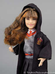 hair hermione granger wear hood side she swept place philosopher