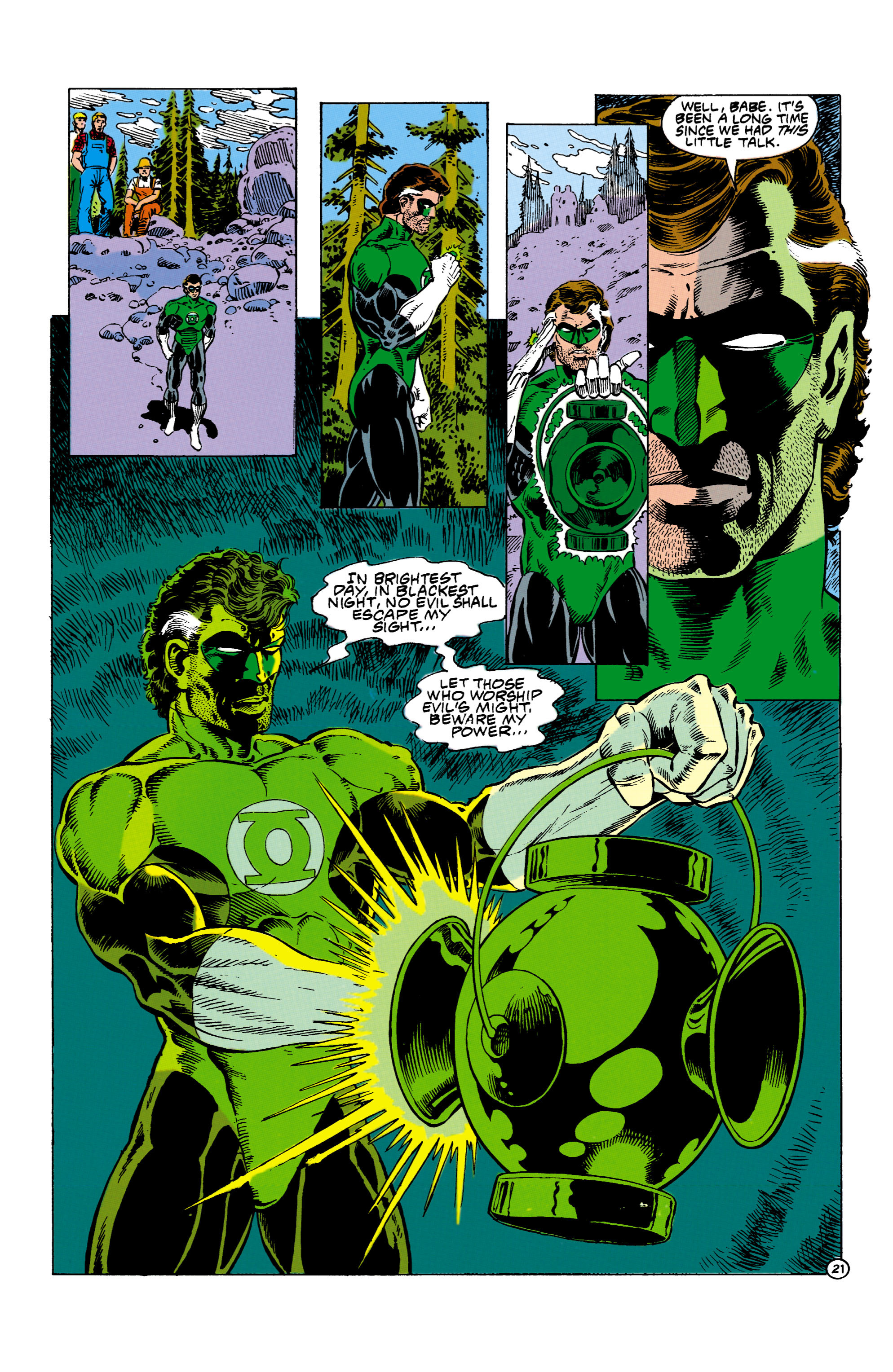 Read online Green Lantern (1990) comic -  Issue #4 - 22