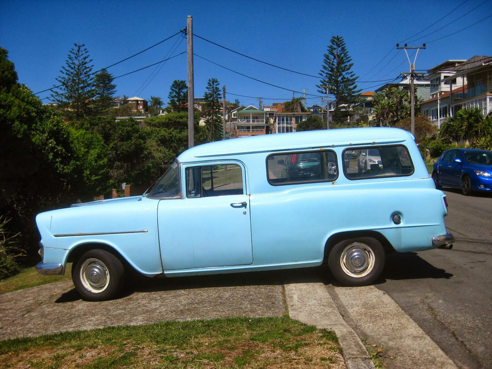 Aussie Old Parked Cars 1961 Holden EK Panel Van
