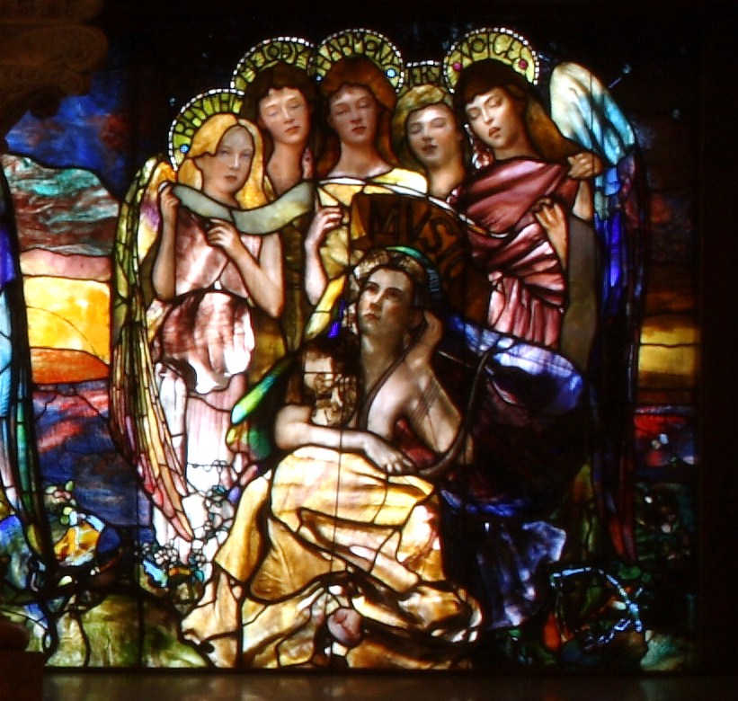 Vicsmuse Tiffany Education A Stained Glass Window