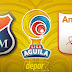 Medellin vs América Cali en vivo y Directo por la jornada 14 de la Liga Águila / 03 de Mayo