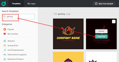 Cara Buat Logo Gaming Secara Online di PC