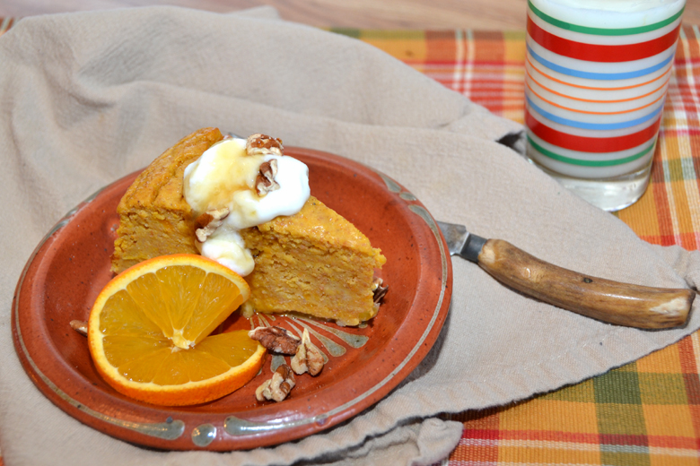cindyshealthymeals Fun with Flour Mill Squash Pudding with Spelt Flour