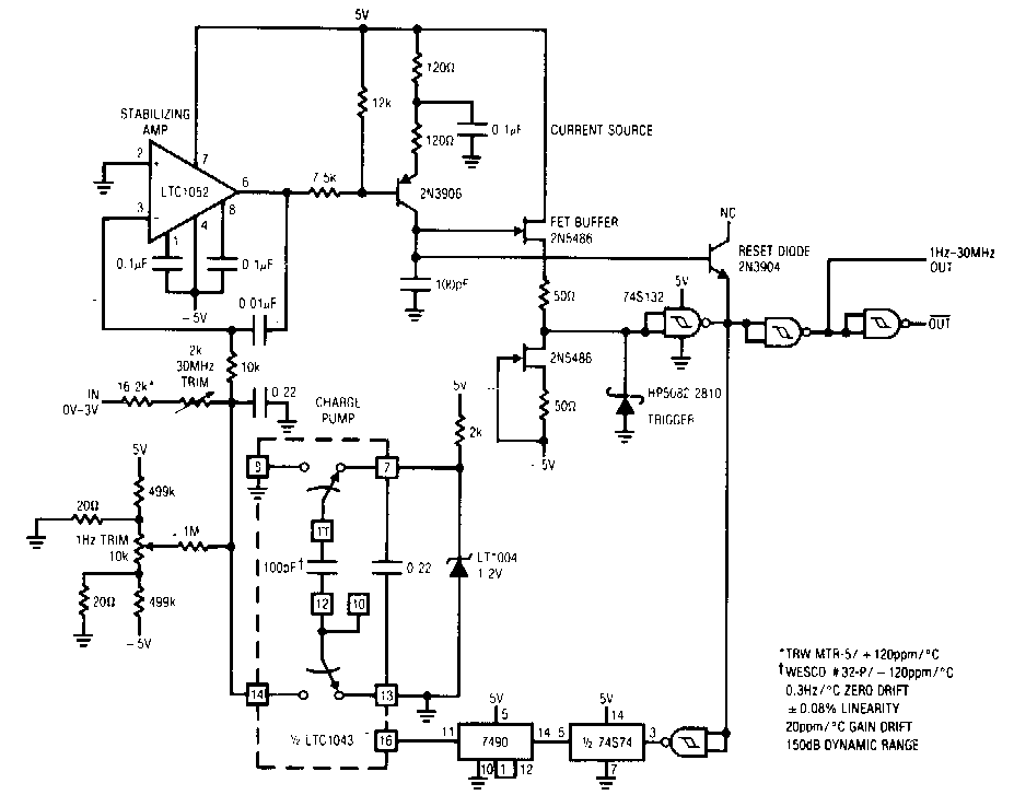 Voltage to Frequency Converter Circuit Diagram | Super Circuit Diagram