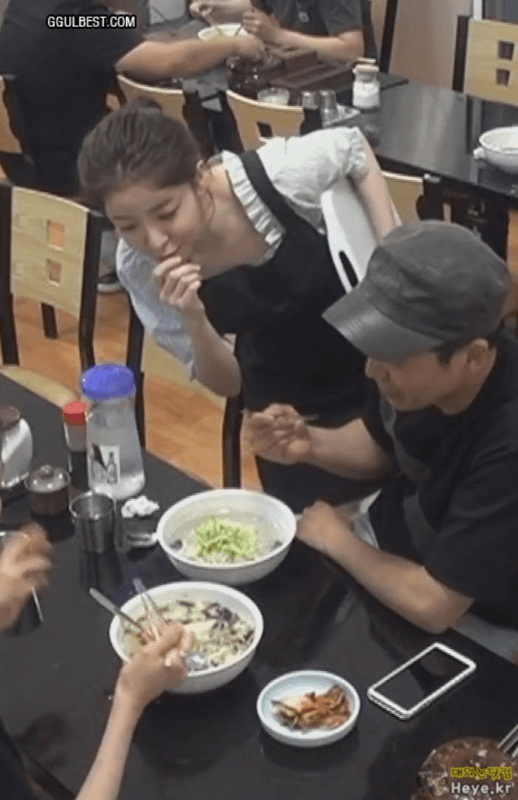 서빙하는 골목식당 정인선