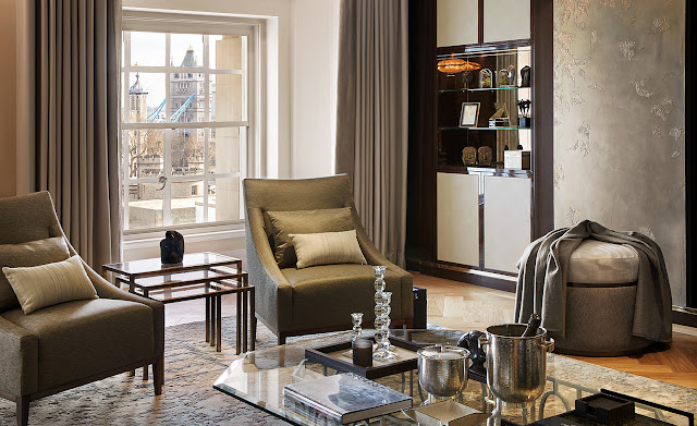Luxury hotel suite in Four Seasons London Ten Trinity Square