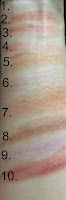 mua luxe 10 shade paradise palette swatch mua luxe 10 shade paradise palette swatch
