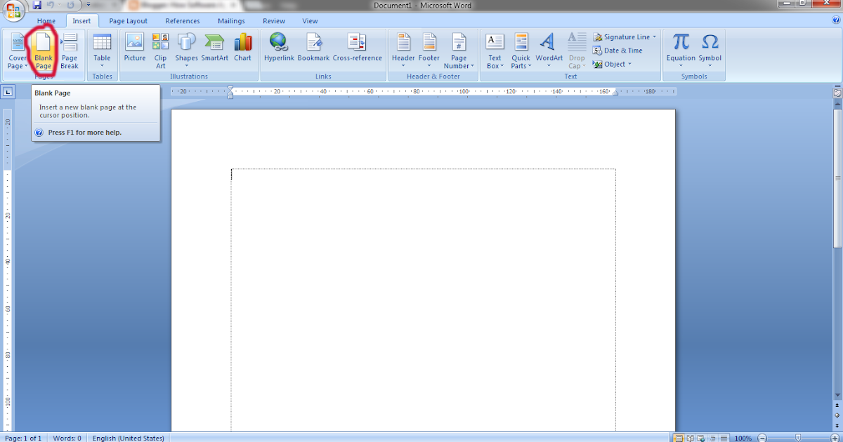 how-software-application-s-works-how-to-insert-a-blank-page-at