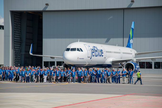 Primer  AIRBUS construido en América