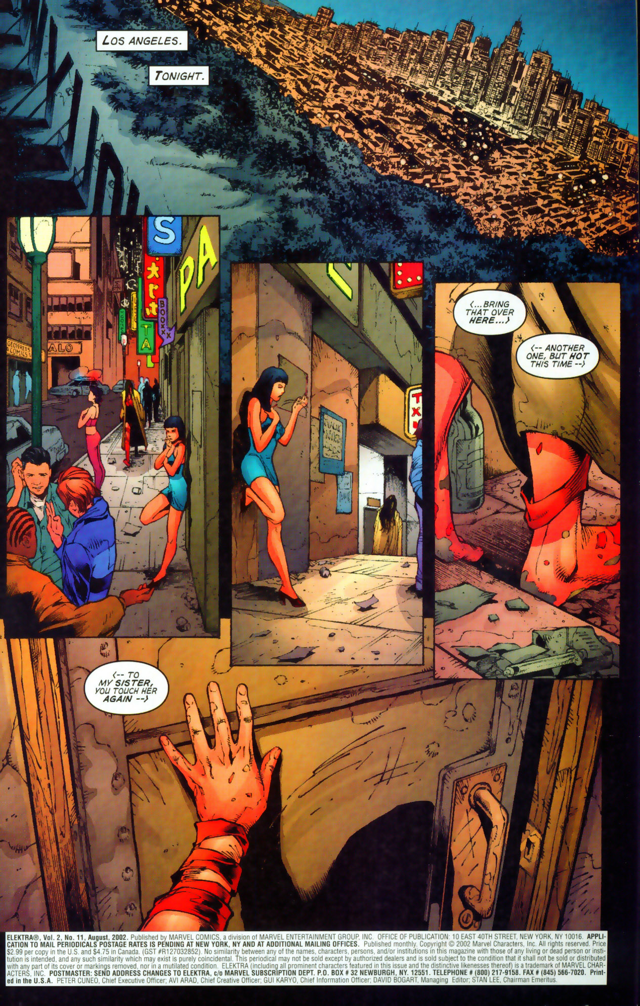 Elektra (2001) Issue #11 #11 - English 2