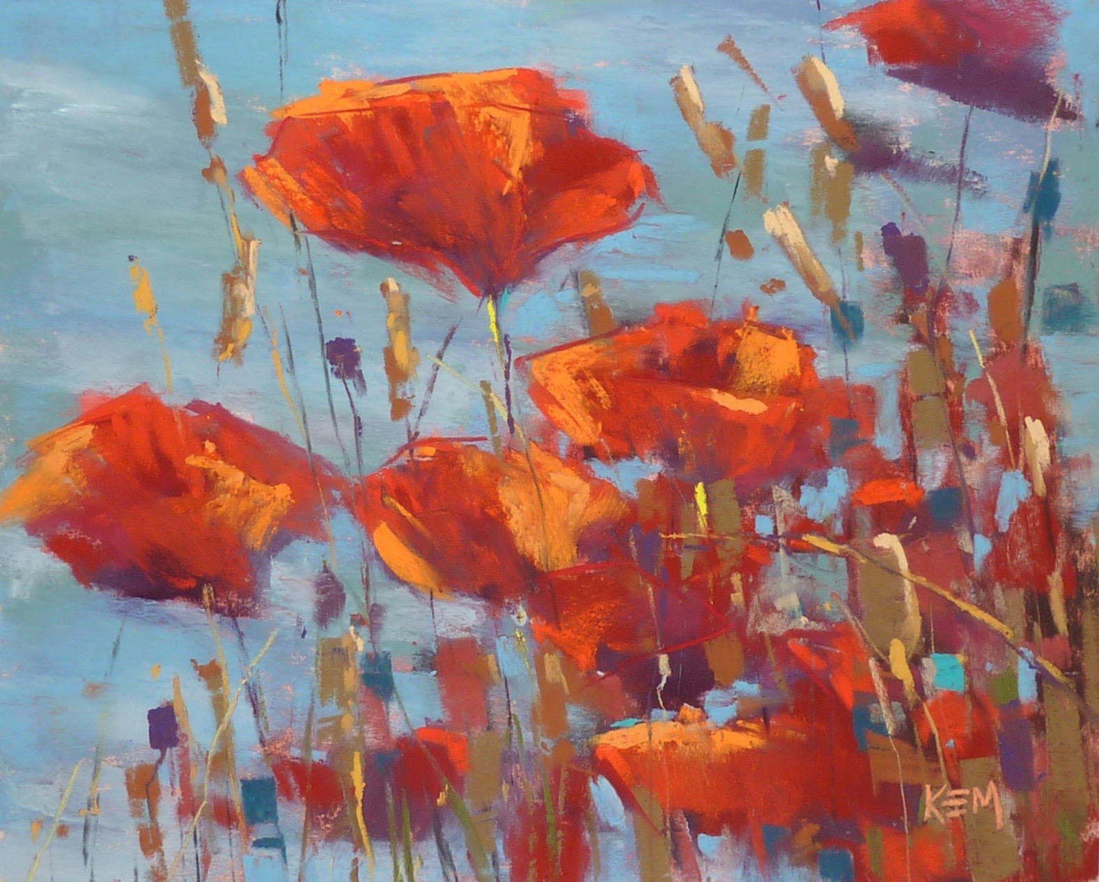 Painting My World New Digital Demo! Painting Expressive Flowers