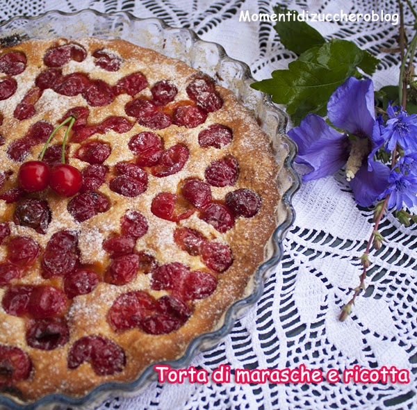 torta di marasche (amarene) e ricotta