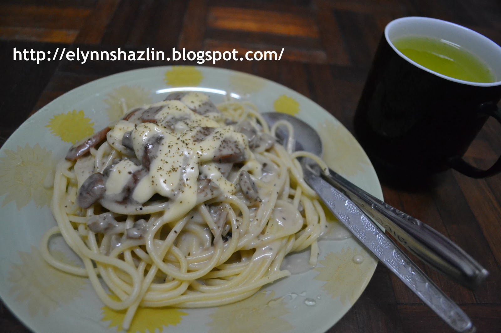 yg masih & terus mencari Food Part 1 Resepi Carbonara Cheese