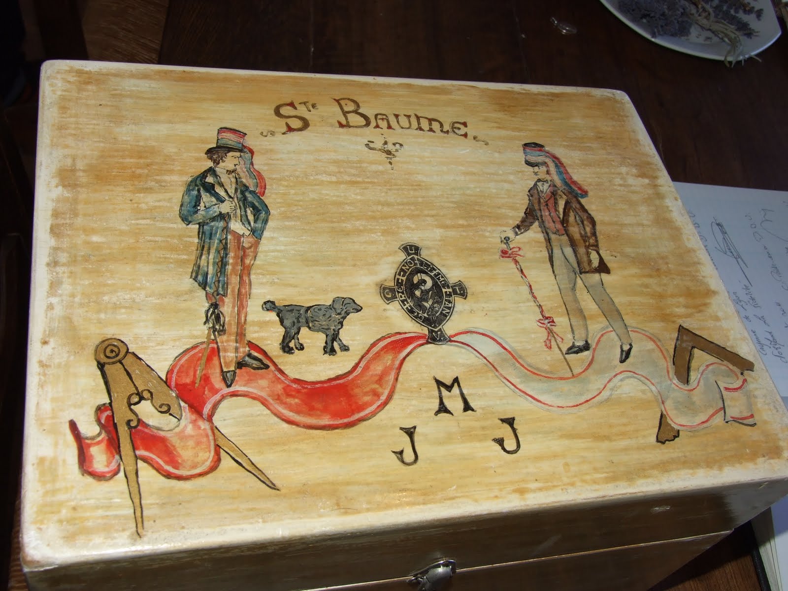 Union Compagnonnique Passage de notre Pays Courant à la Sainte Baume