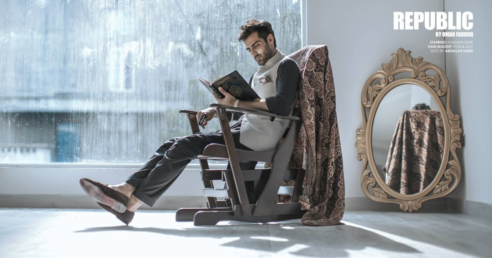 Blog S & S Hasnain Lehri as the face of Leading Menswear Eid Collections