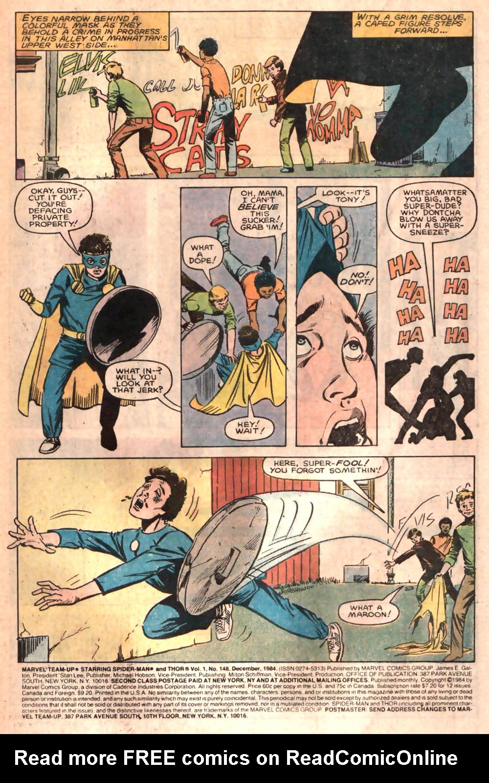 Read online Marvel Team-Up (1972) comic -  Issue #148 - 2