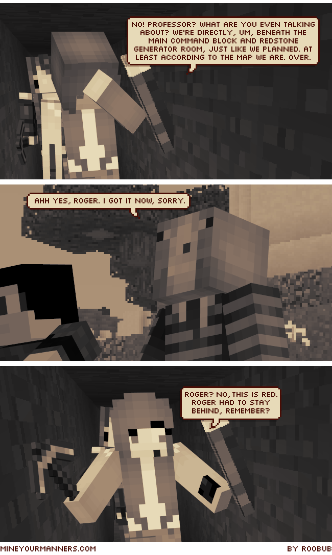Minecraft Webcomic