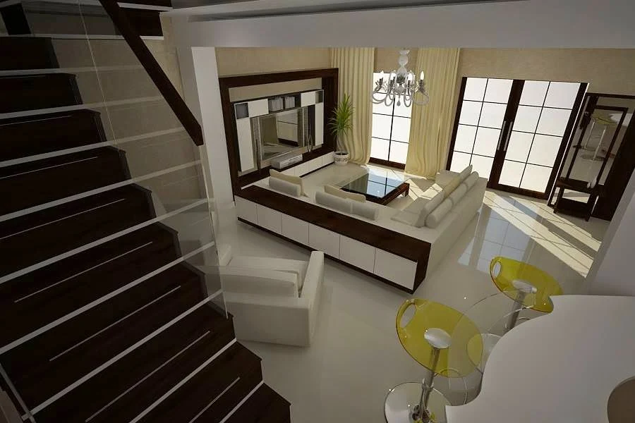Design interior living vila moderna Constanta - Arhitect designer interior