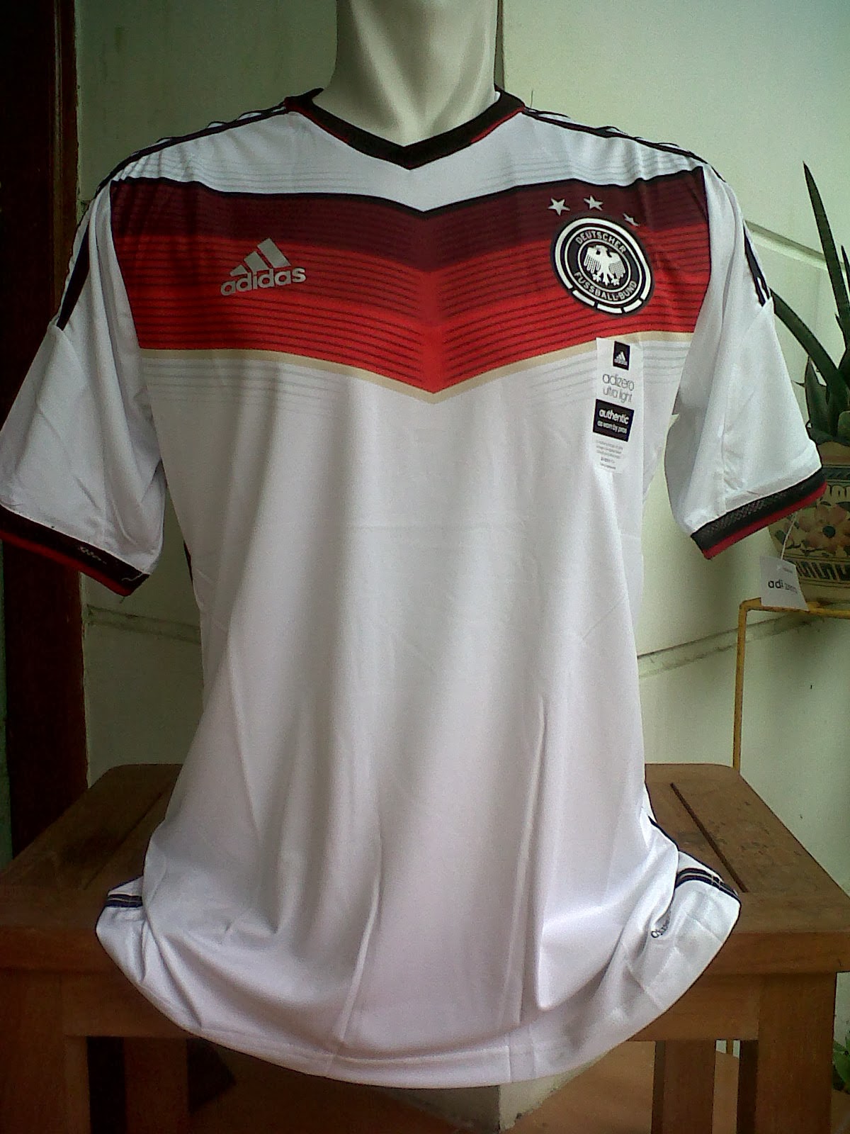 Jersey Jerman Home Adizero World Cup 2014 | Toko Jersey Bola Online
