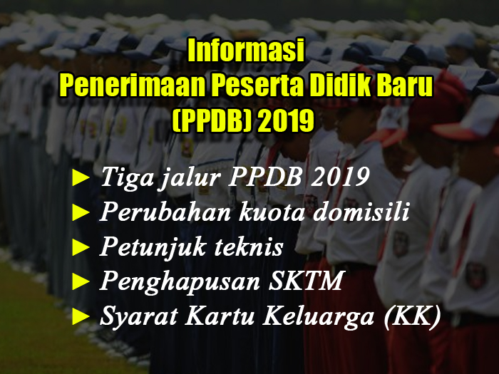 Kuota Jalur Syarat Kartu Keluarga Dan Surat Keterangan