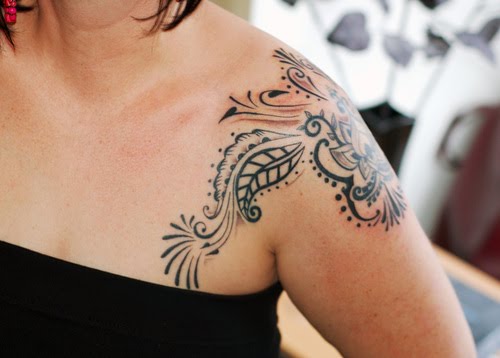 Shoulder Tattoo For Girl