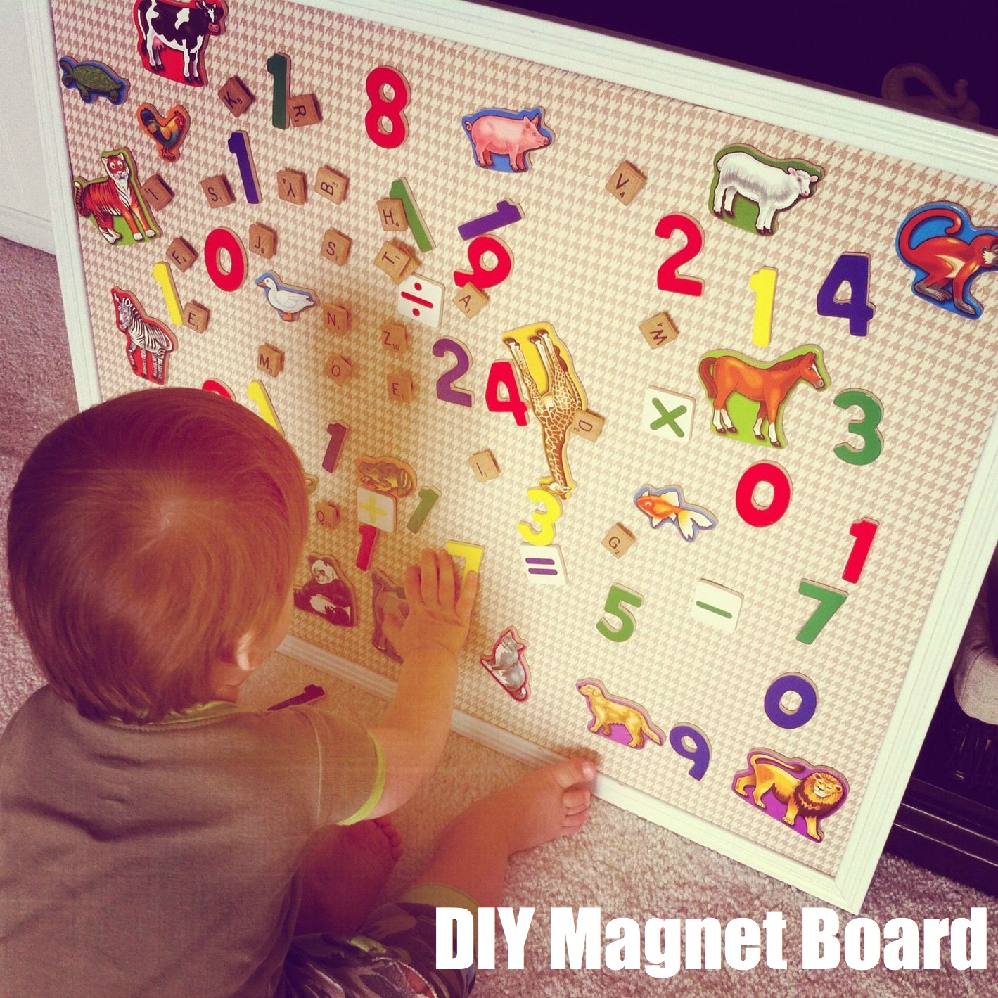 Our Love and Our Blessing DIY Board