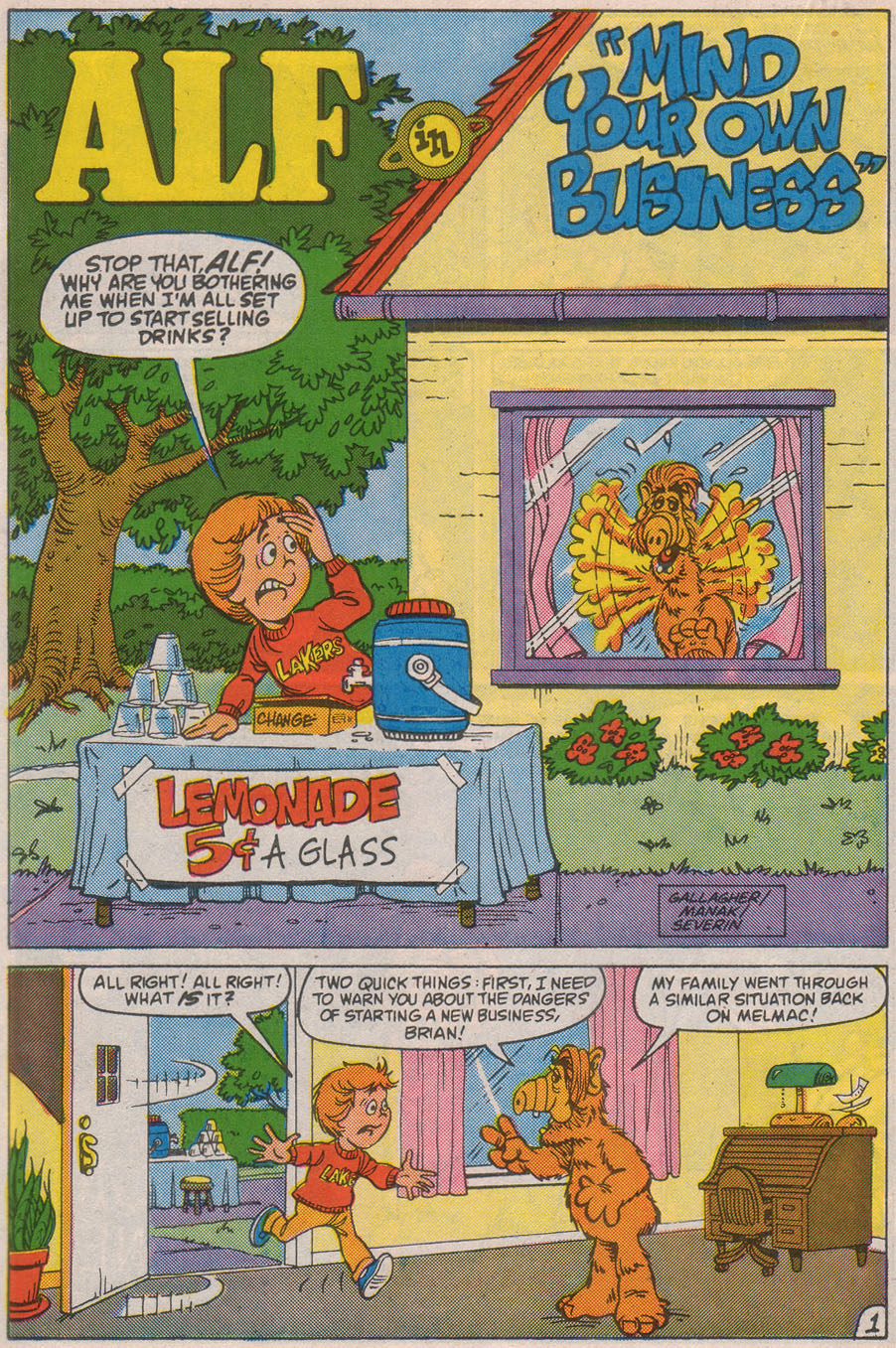 Read online ALF comic -  Issue #8 - 20