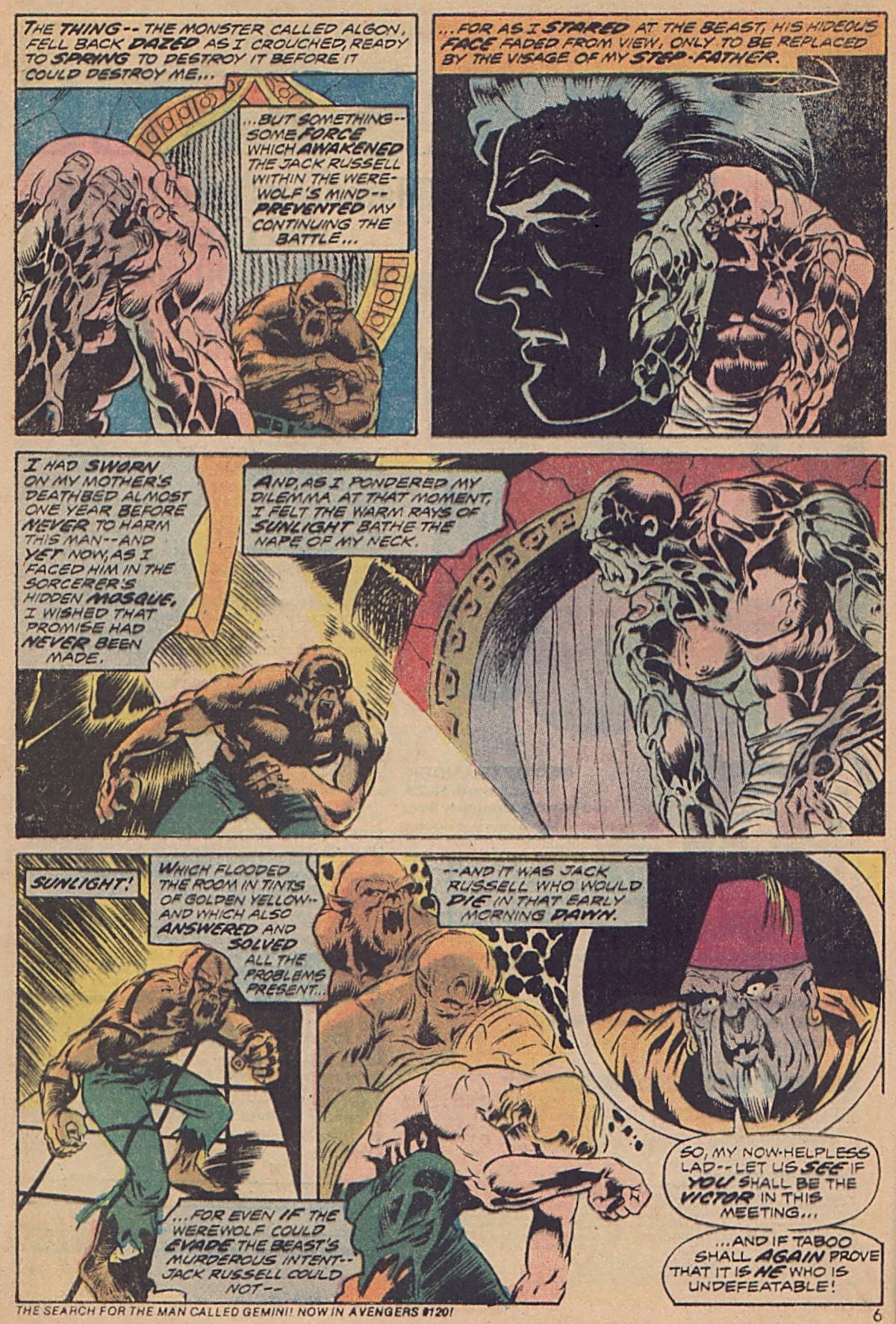 Read online Werewolf by Night (1972) comic -  Issue #14 - 5