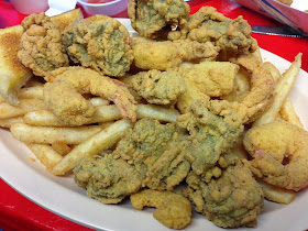 Fried Alligator at Seafood Palace in Lake Charles