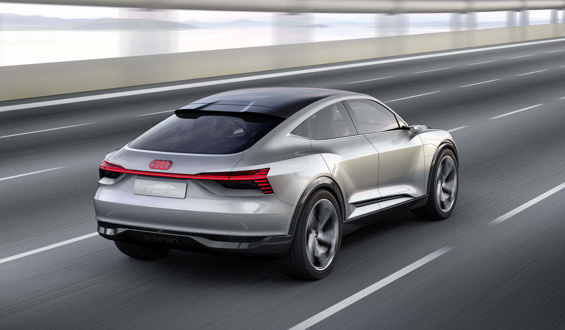 Audi etron Sportback concept With range of over 500 kilometers