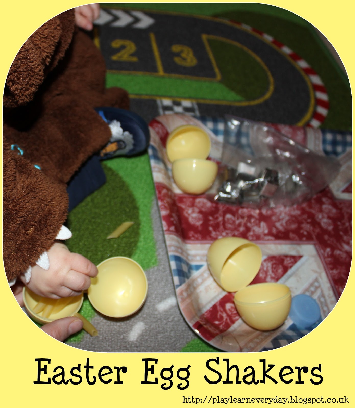 Easter Egg Shakers Play and Learn Every Day