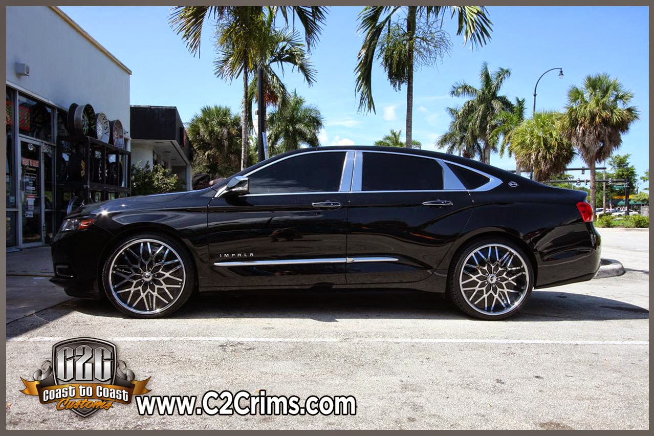 C2C Rims: 2014 Chevrolet Impala on 22" NIDDO
